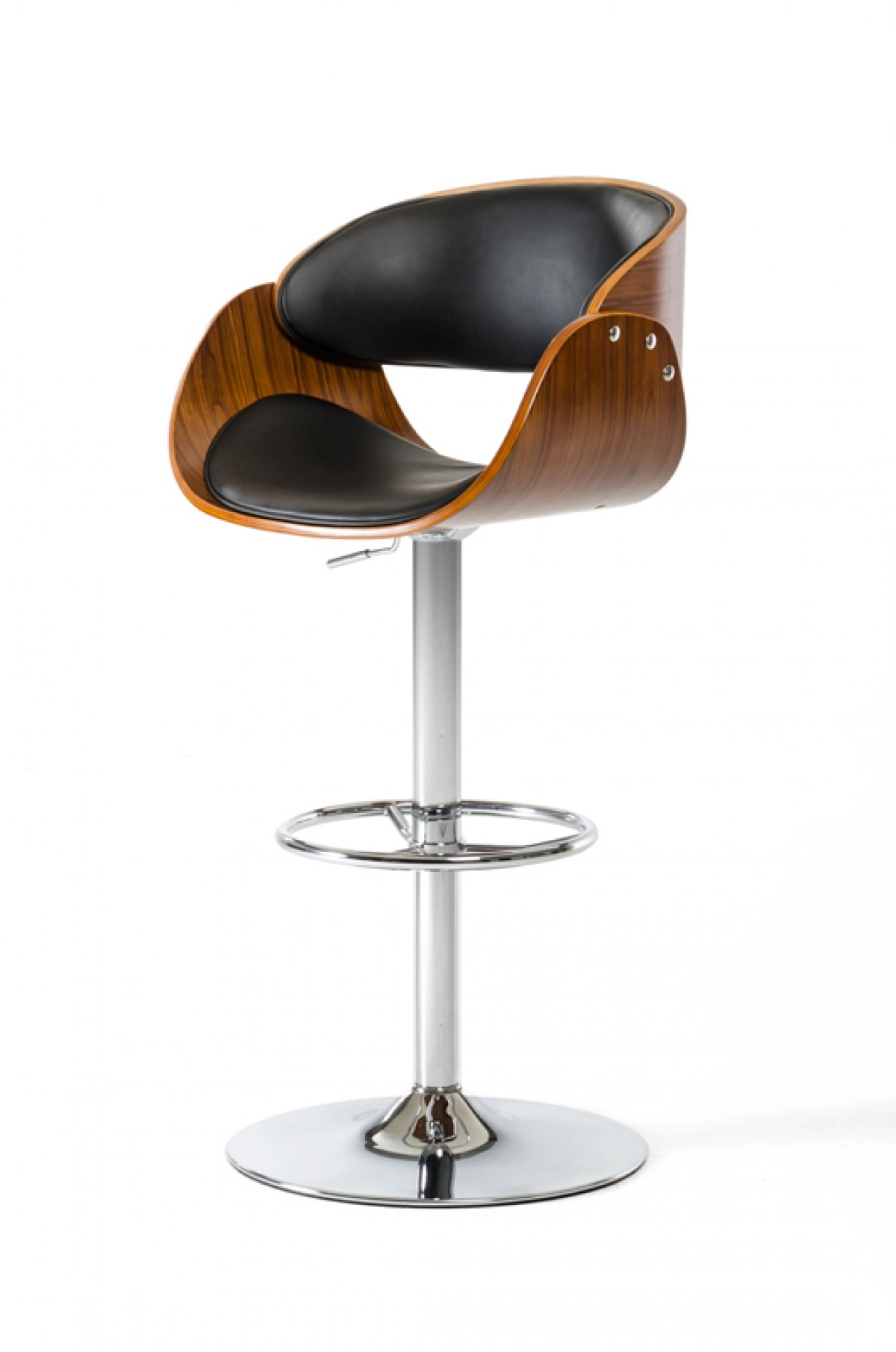 Roblin Modern Black Bar Stool