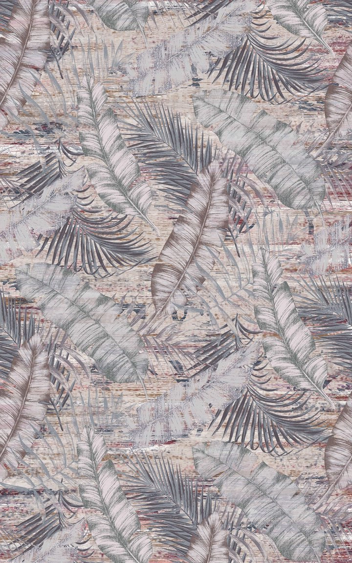 Design Vintage Style Soft Polyester Print Rug 72235157