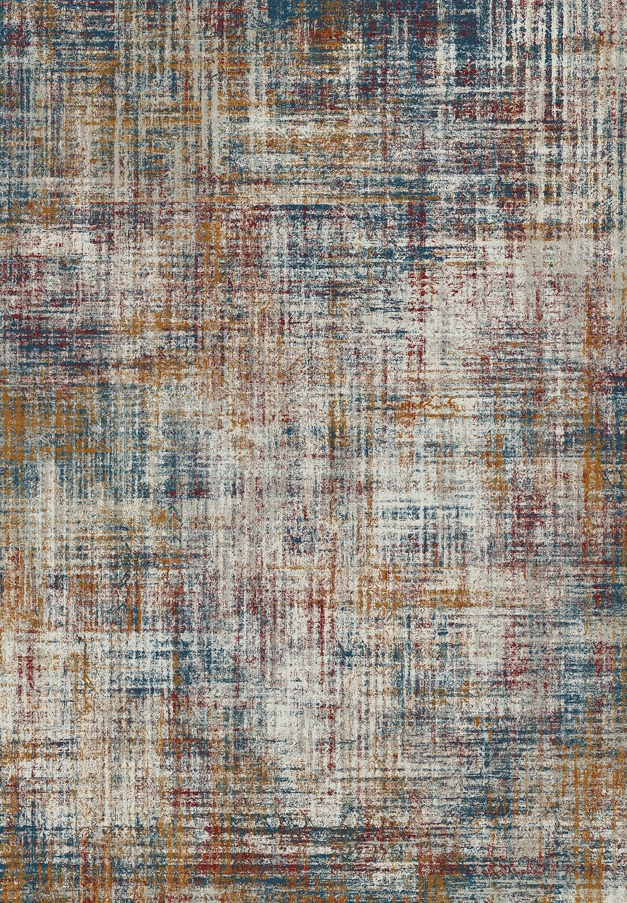 Design Vintage Style Soft Polyester Print Rug 722381710