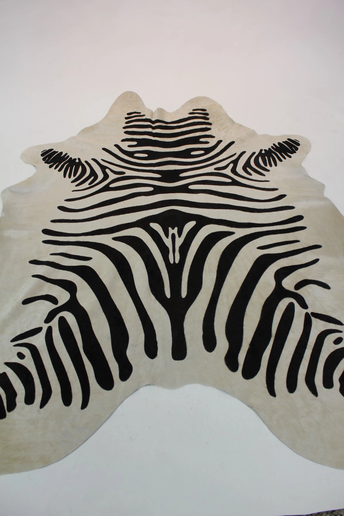 Zebra Metalic Brazilian Cowhide 58