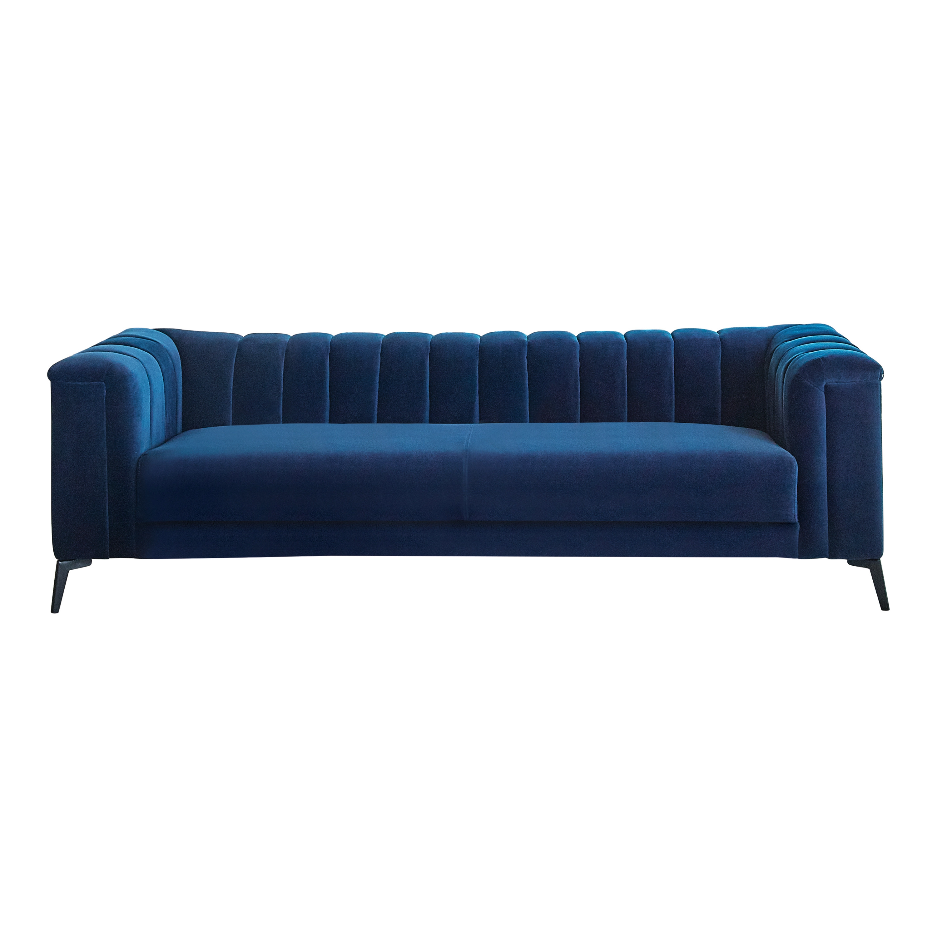 Navy Velvet Charlotte Sofa