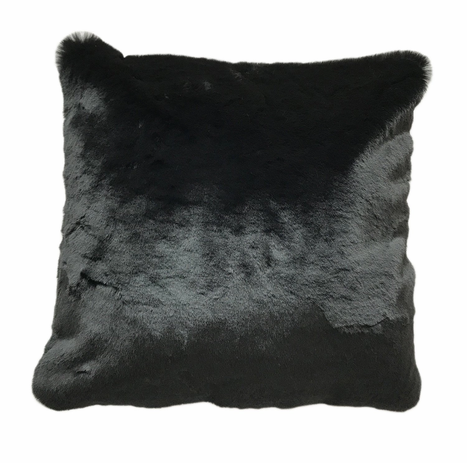 Modern Soft Luxury Faux Fur Pillow ivory