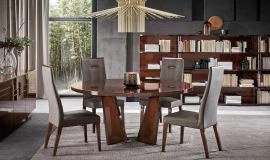 Bellagio Gray Fabric Chair