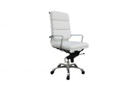 Boss White High Back Office Chair
