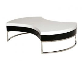 360 White & Black Motion Coffee Table