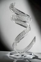 Crystallized Acrylic Sculpture Tall 28