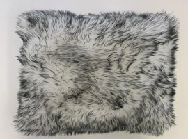 Modern  Luxury Fox Faux Fur Pillow