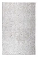 White Tikkul Handmade Leather Patchwork Cowhide 810