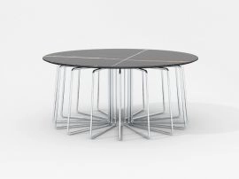 Bonnie Vie Round Coffee Table