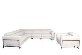 Theoreme Power Recliner Sectional