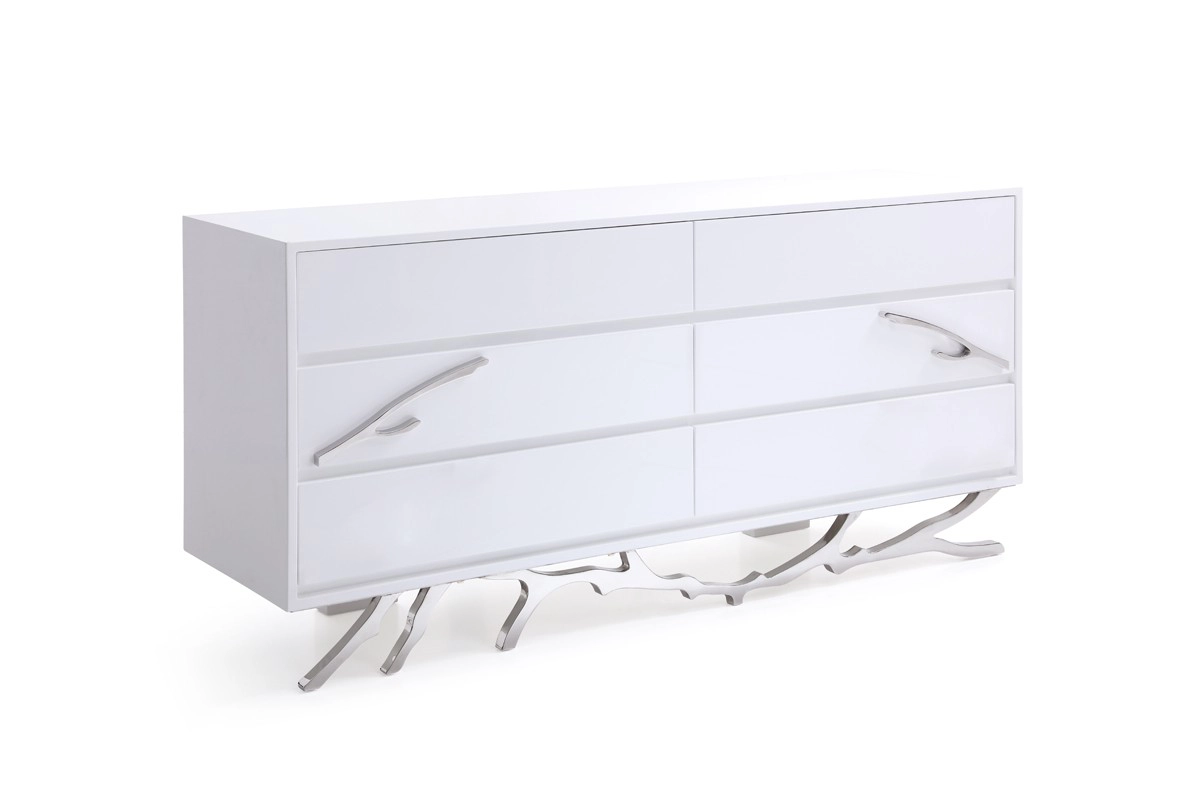 Legend Modern White Dresser