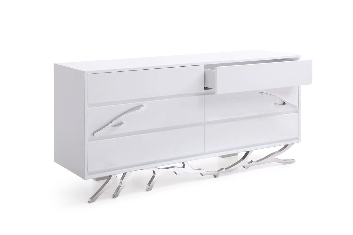 Legend Modern White Dresser