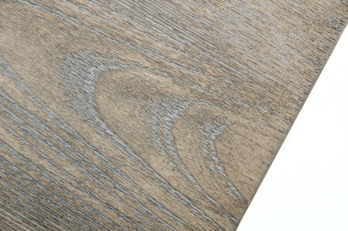 Lola Modern Grey Brush Bench