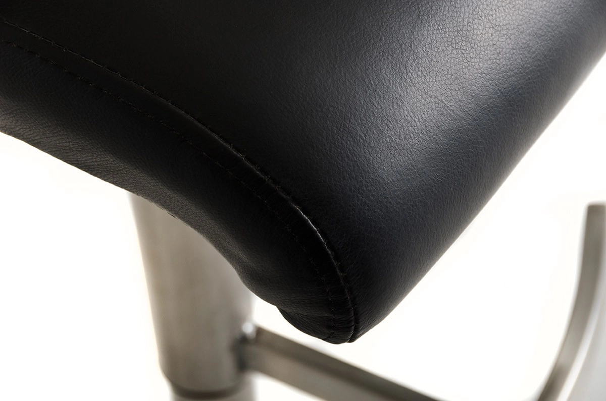 T-1206 Modern Black Eco-leather Bar Stool