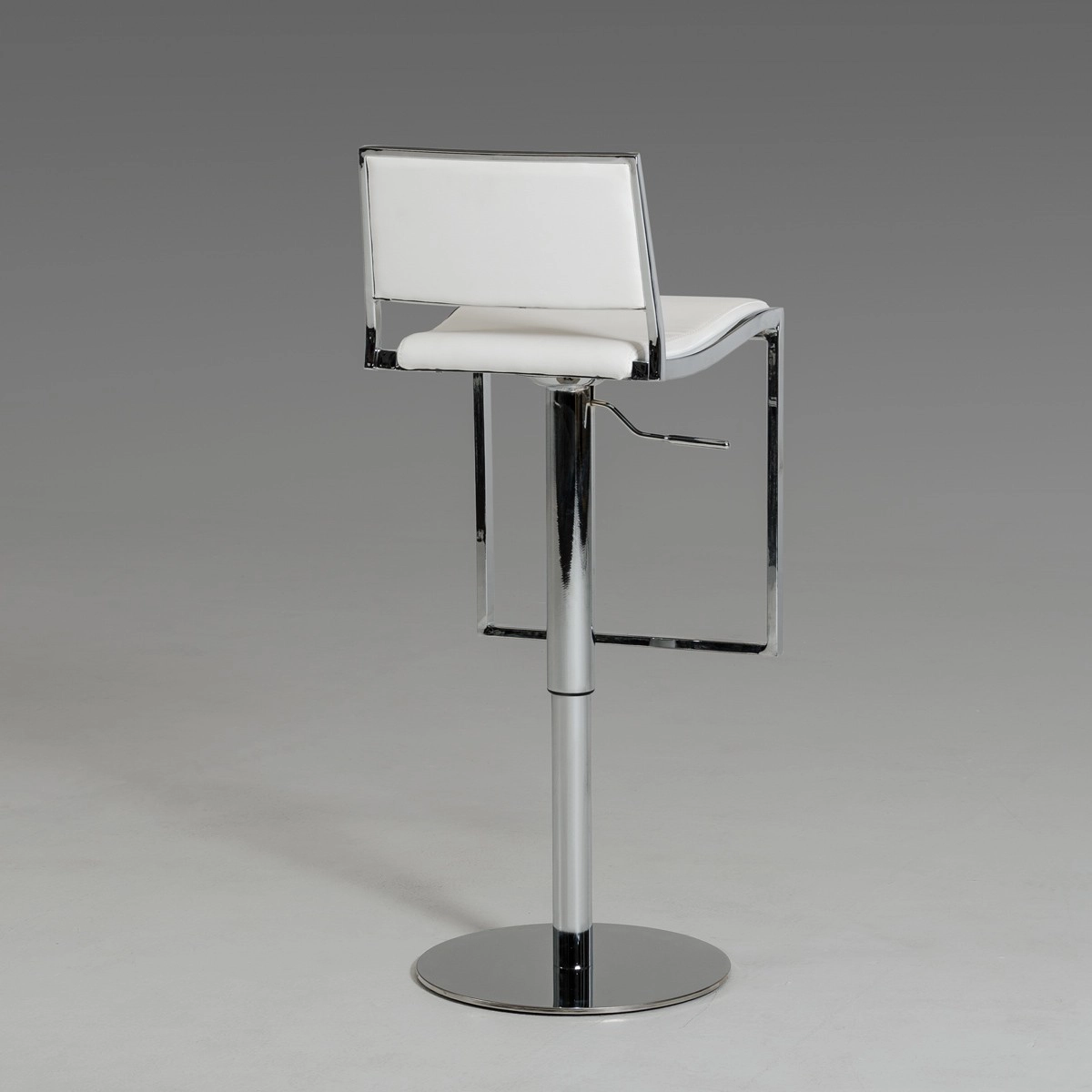 Joanie Modern White Bar Stool