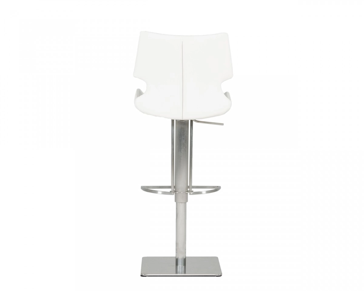 Henslow Modern White Bar Stool