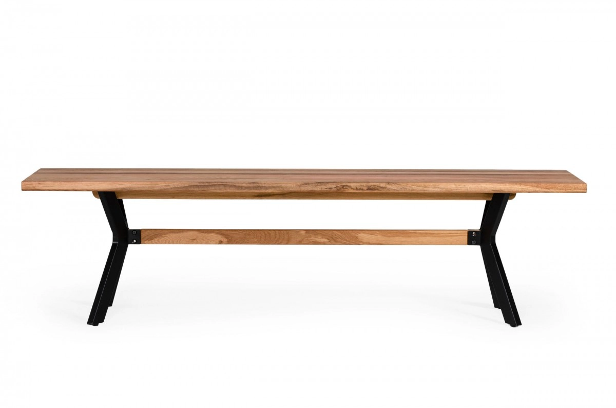 Nevada - Modern Drift Oak Bench