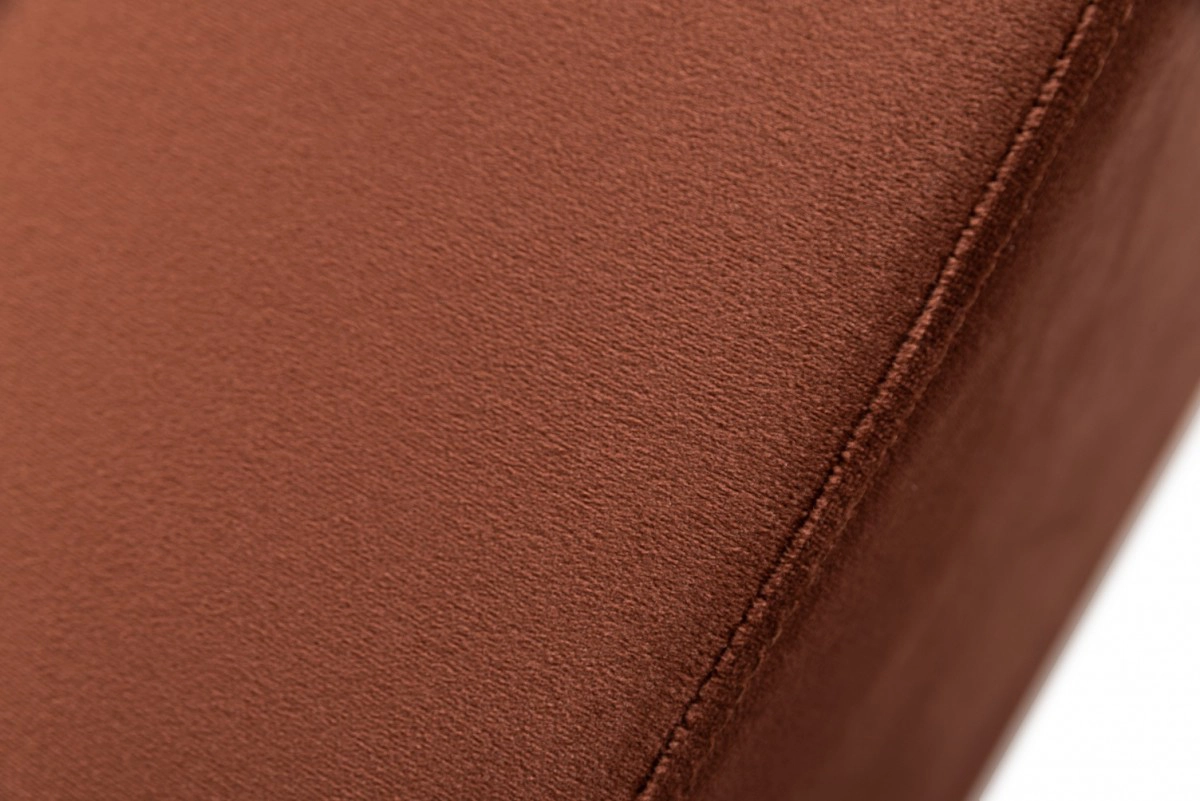 Ranger Modern Copper Fabric Bench