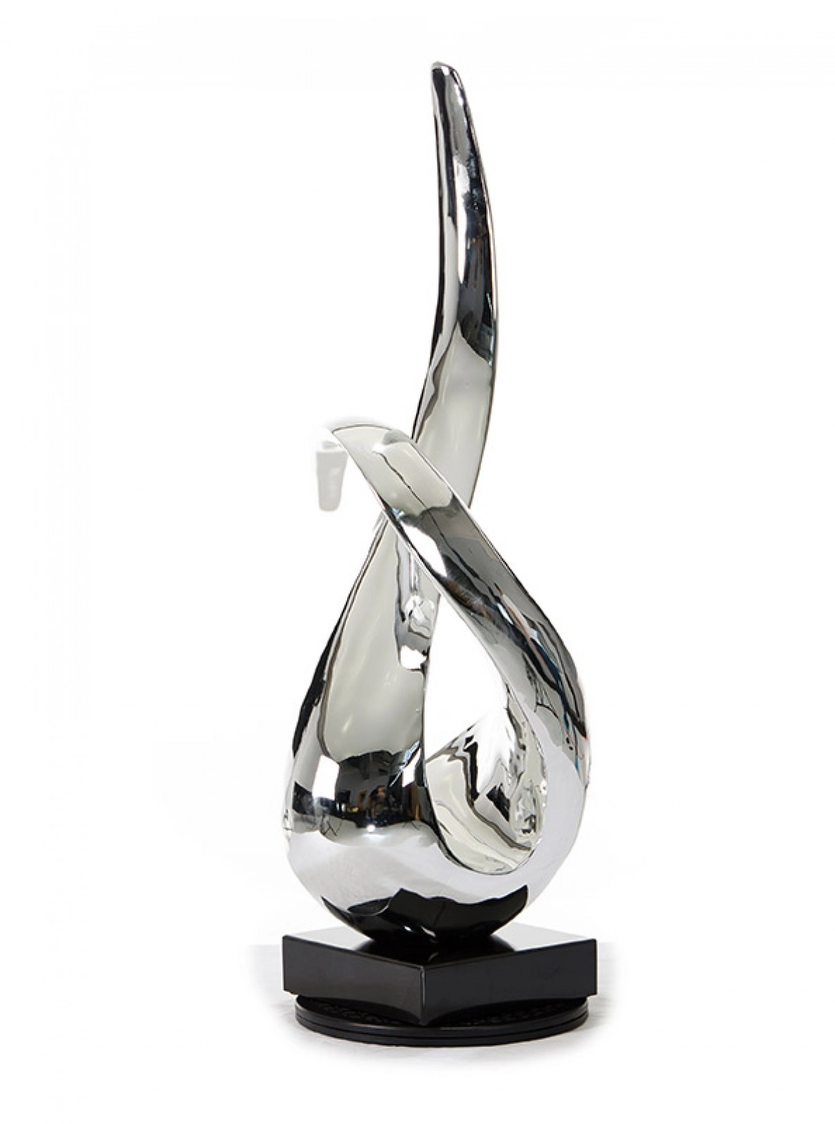 Silver Modern Rotatory Sculpture Sz0019