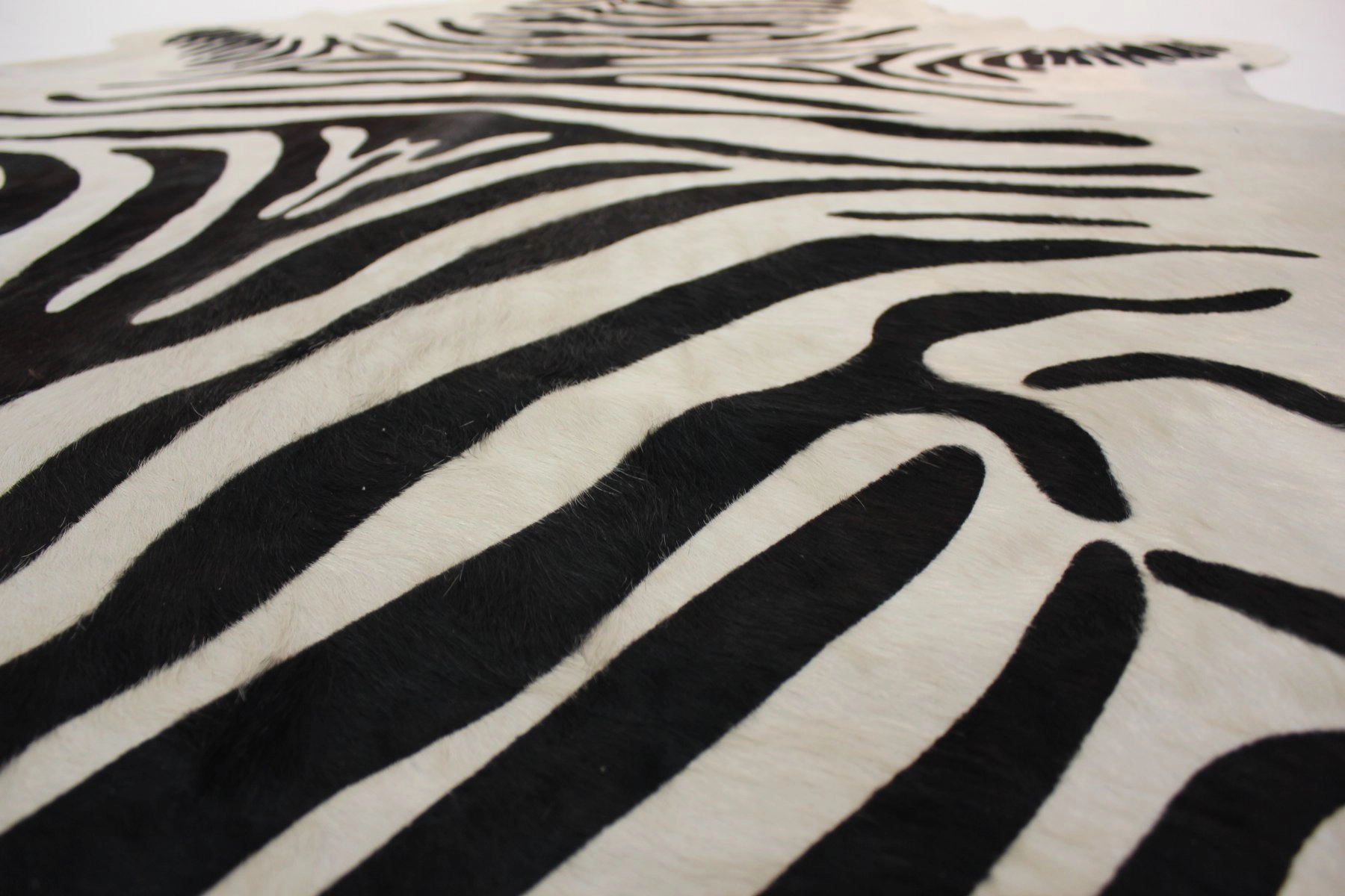 Zebra Metalic Brazilian Cowhide 58
