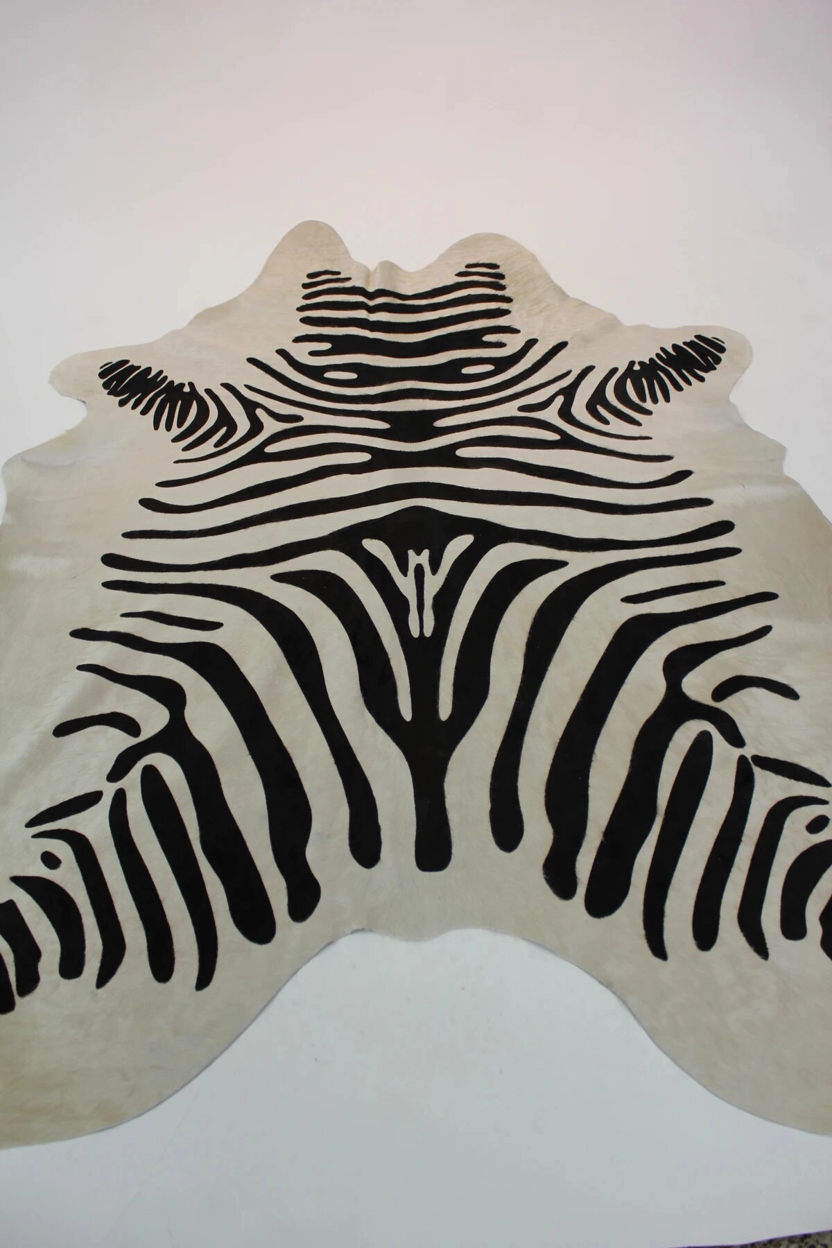 Zebra Metalic Brazilian Cowhide 58