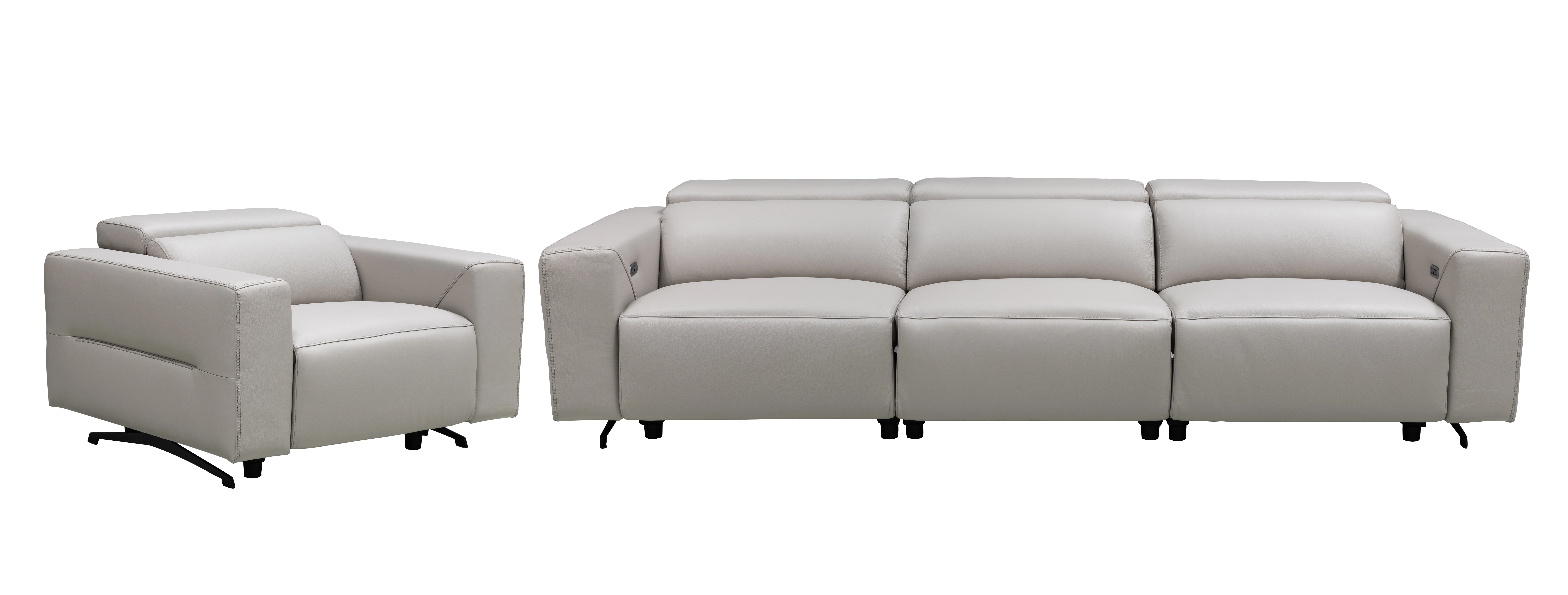 Mercedes 3 Seater Power Recliner Sofa