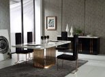 London Modern Marble Rosegold Table