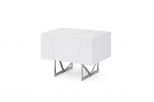 Chrysler Modern White Nightstand