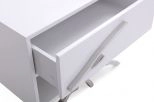 Legend Modern White Nightstand