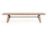 Kennedy Modern Walnut Dining Bench