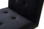 Legend Modern Black & Gold Dining Chair (set Of 2)