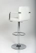 Lana White Eco-leather Contemporary Barstool