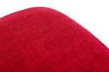 Williamette Modern Red Fabric Bar Stool