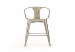 Ned Modern Steel Bar Stool