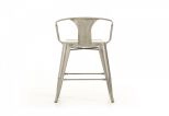 Ned Modern Steel Bar Stool