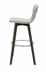 Zach Modern Grey Eco-leather Bar Stool