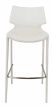 Hayes Modern White Eco-leather Bar Stool (set Of 2)