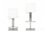 Henslow Modern White Bar Stool