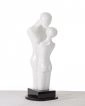 White Modern Love Sculpture Sz0296
