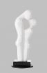 White Modern Love Sculpture Sz0296