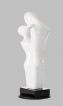 White Modern Love Sculpture Sz0296