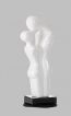 White Modern Love Sculpture Sz0296