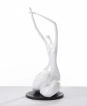 White Modern Lass Sculpture Sz0425
