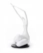 White Modern Lass Sculpture Sz0425