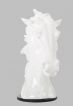 White Modern Horse Head Sculpture Sz0002