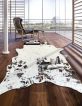 Modern Metallic Rustic Faux Fur Art Hide