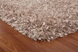 Ivory Modern Multi-Textural Crystal Shag 720076