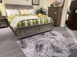 Design Vintage Style Soft Polyester Print Rug 72235157