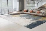 Design Vintage Style Soft Polyester Print Rug 7242157