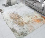 Design Vintage Style Soft Polyester Print Rug 72240157
